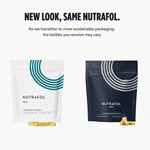 Nutrafol Men's Hair Growth Supplement 2 Refill Pouches