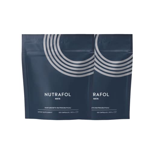 Nutrafol Men's Hair Growth Supplement  2 Refill Pouches