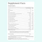 Nutrafol Postpartum Hair Growth Supplements Breastfeeding-Friendly - 1 Month Supply, 1 Refill Pouch