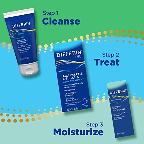 Differin Acne Treatment Gel 30 Day Supply 15g Tube