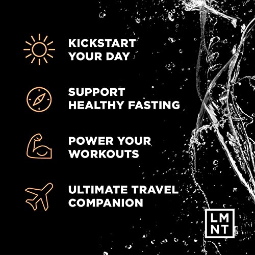 LMNT Zero Sugar Electrolytes Grapefruit Salt 30 Stick Packs