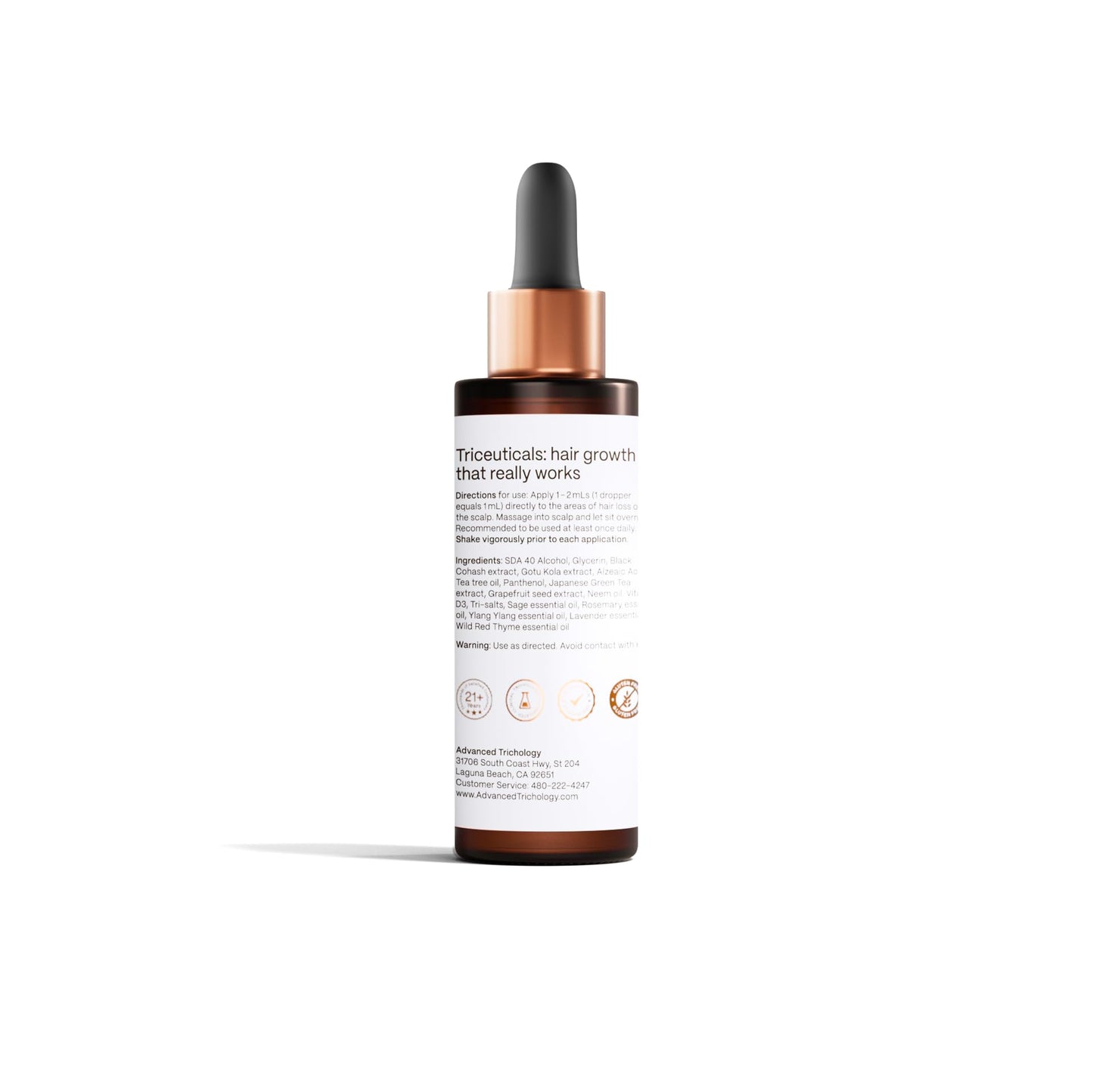 HairStem Follicle-boosting Triceutical Serum for Thicker Fuller Hair 2 fl Oz