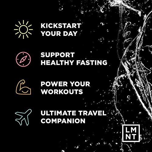 LMNT Zero-Sugar Electrolytes Sampler Salt 8 Sticks