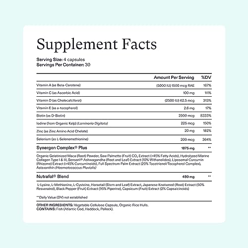 Nutrafol Women's Balance Hair Growth Supplements 3 Month Supply