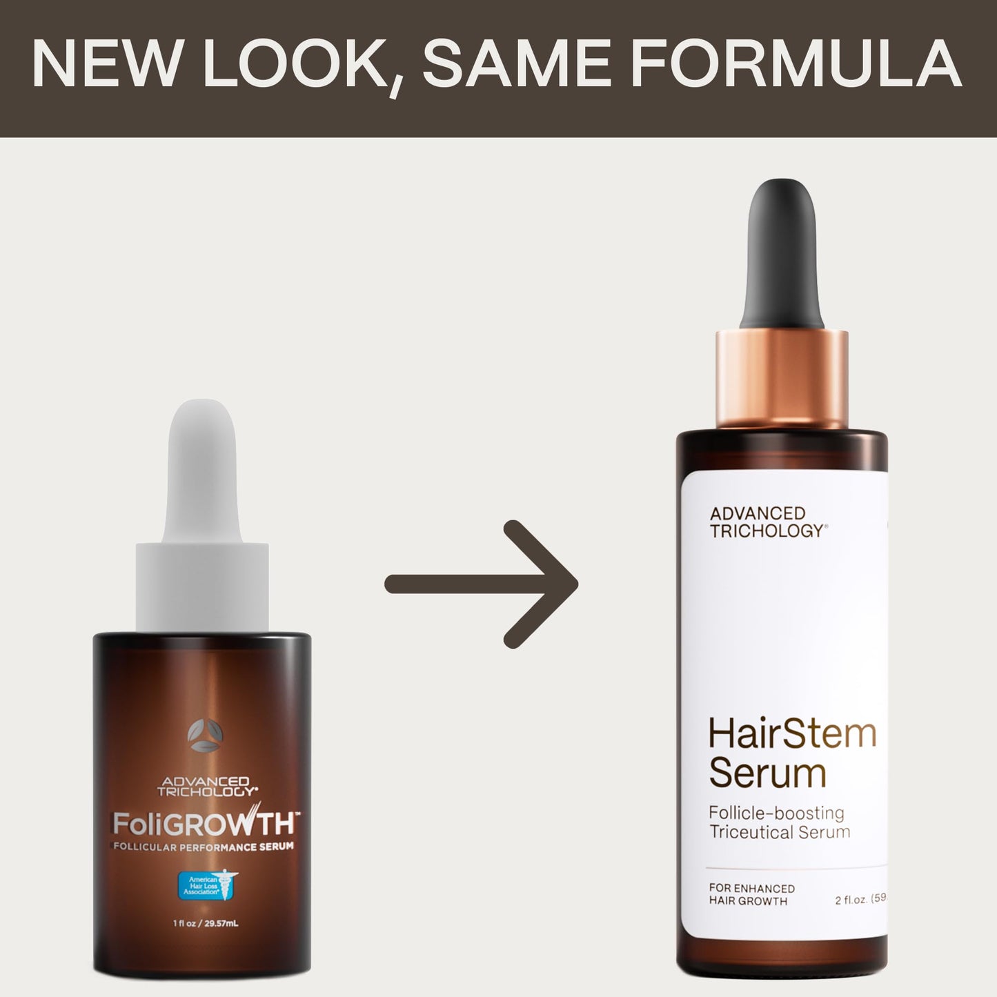 HairStem Follicle-boosting Triceutical Serum for Thicker Fuller Hair 2 fl Oz