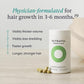 Nutrafol Women's Vegan Hair Growth Supplements 100% Vegan Ingredients 1 Month Supply Refill Pouch