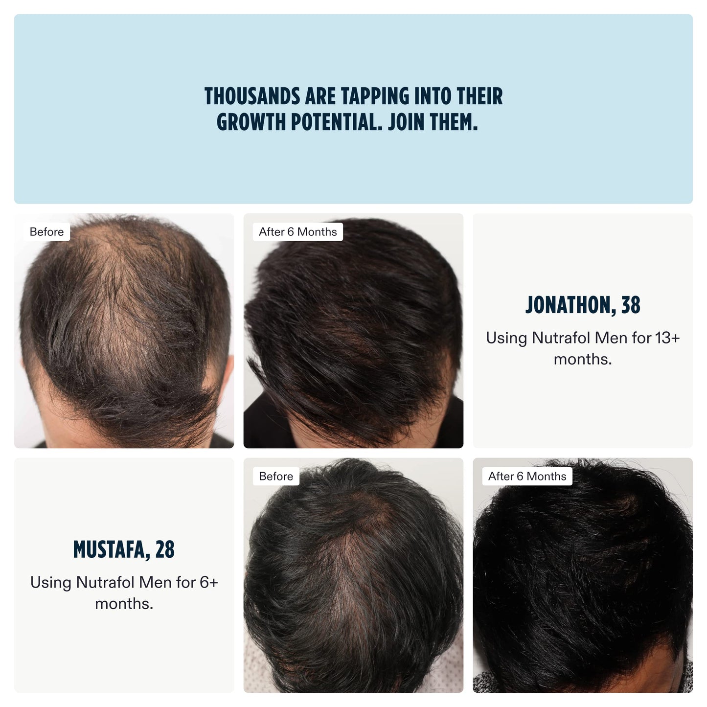 Nutrafol Men's Hair Growth Supplement 120 Capsules