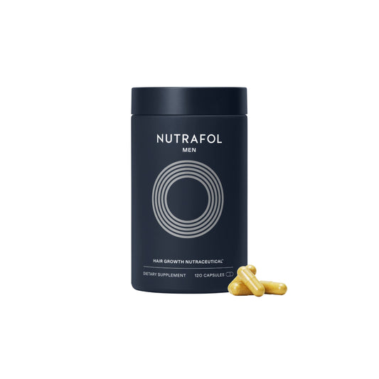 Nutrafol Men's Hair Growth Supplement 120 Capsules USA Supplements Direct  B00LTZEEGQ