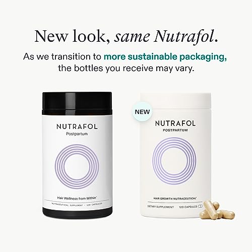 Nutrafol Postpartum Hair Growth Supplements 1 Month Supply 120 capsules USA Supplements Direct  B096L5SGLT
