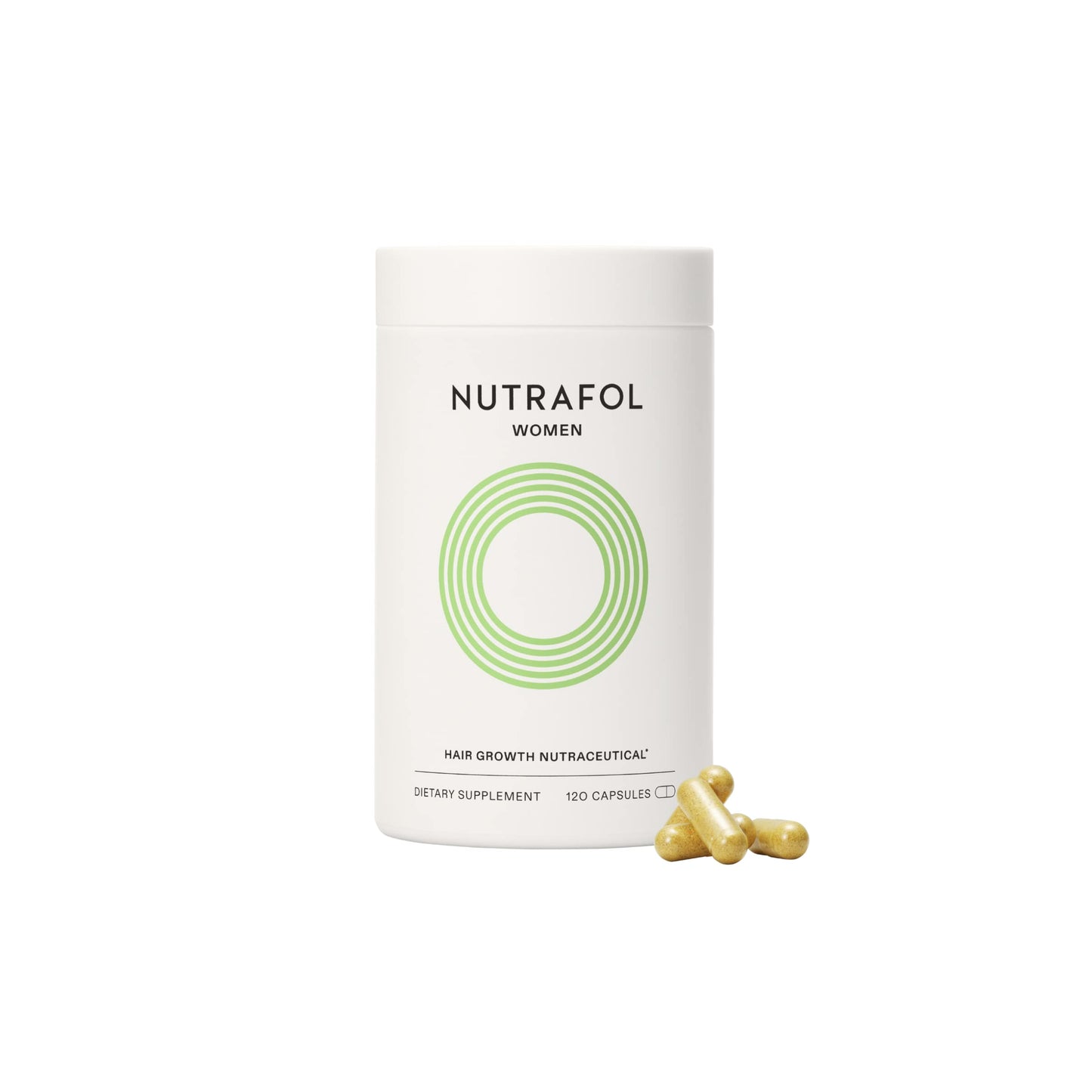 Nutrafol Women's Hair Growth Supplement 120 Capsules USA Supplements Direct  B00LU4CZP8
