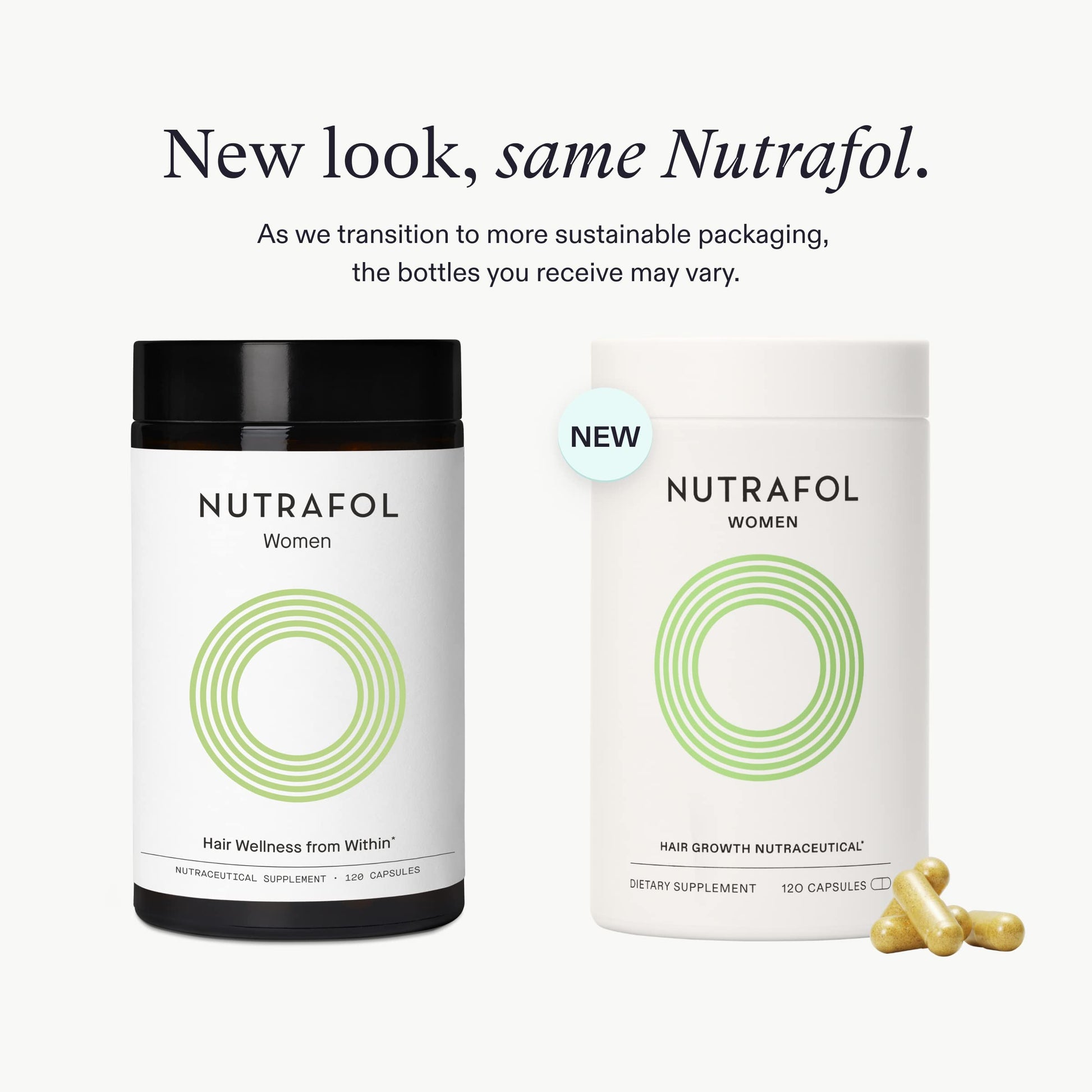 Nutrafol Women's Hair Growth Supplement 120 Capsules USA Supplements Direct  B00LU4CZP8