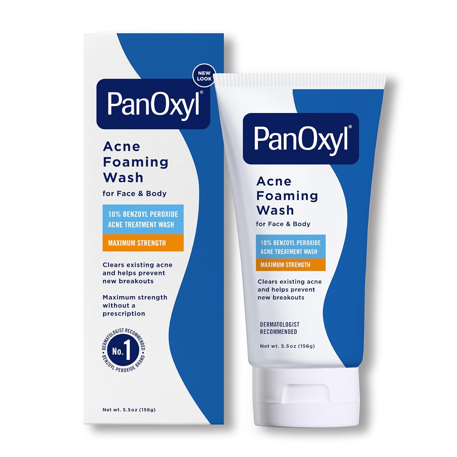 PanOxyl Acne Foaming Wash Benzoyl Peroxide 10% 5.5 Oz USA Supplements Direct  B081KL2QYJ