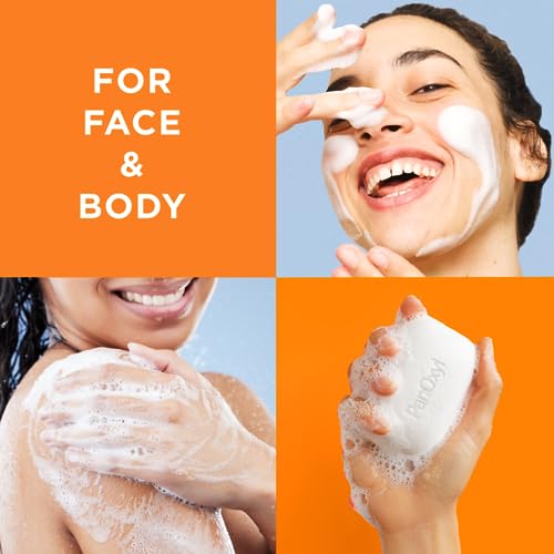 PanOxyl Acne Treatment Bar with 10% Benzoyl Peroxide 4 oz USA Supplements Direct  B09SQFPLC9