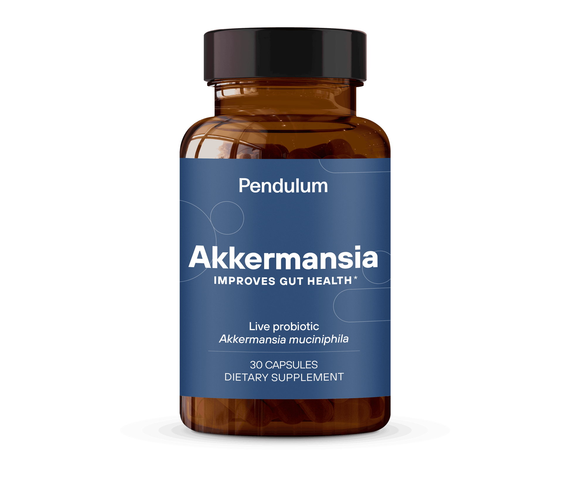 Pendulum Akkermansia 30 Capsules Live Probiotic Supplement USA Supplements Direct  B0B3GF96C3