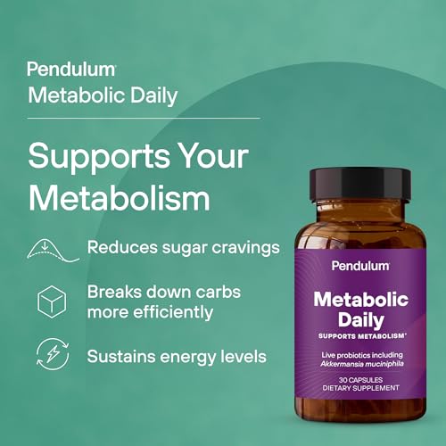 Pendulum Metabolic Daily 90 Capsules USA Supplements Direct  B0CGKG1WTN